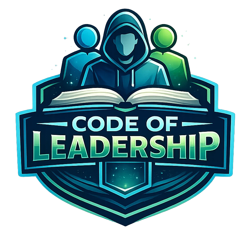 Логотип подкаста Code of Leadership
