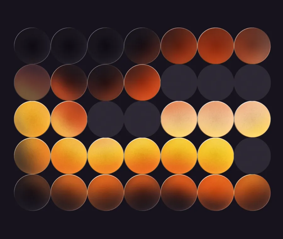 Turbo ML Conf glowing-sphere matrix